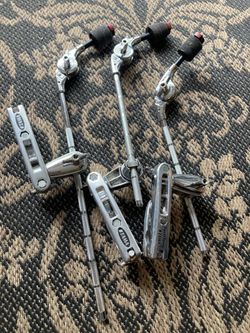Tama drum cymbal arms and clamps. $60 each  @ Kempsville library in Virginia Beach or Bingo City in Yorktown