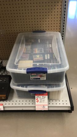 Bins of 205 Atari games