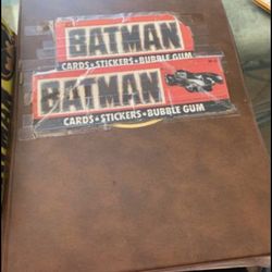 Topps Batman Cards 1989/1990 Over 550 Cards  Mint And Bonus Batman Audio Series