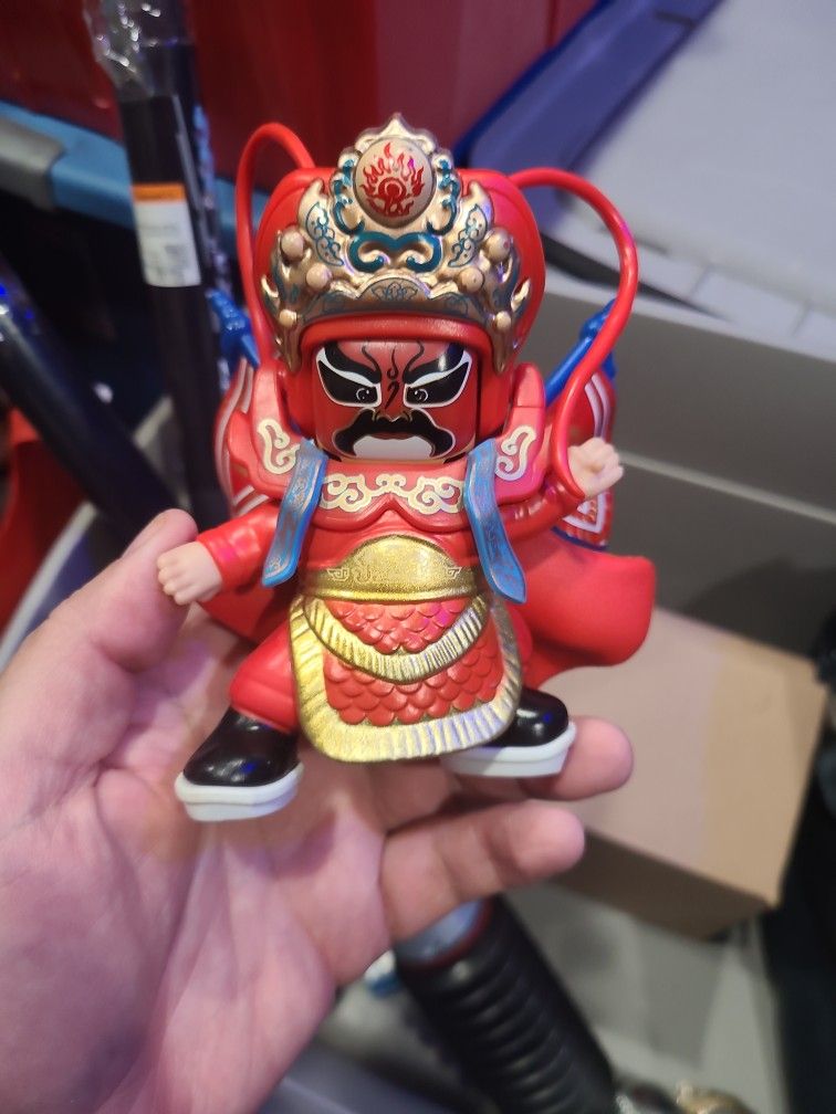 Chinese Style Sichuan Opera Face Changing Doll Figure Model Statue Toy Ornaments