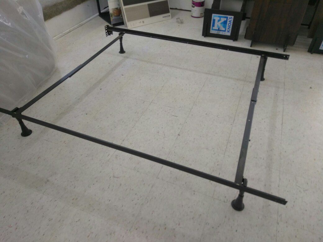 I king size metal bed frame and queen