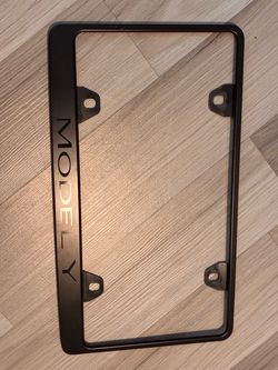 Model Y License Plate Frame