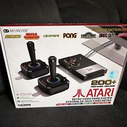 My arcade ATARI Console Game System With 2 Controls