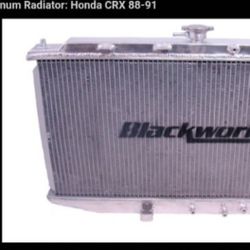 88/91 Blackworks  Racing Aluminum Radiator