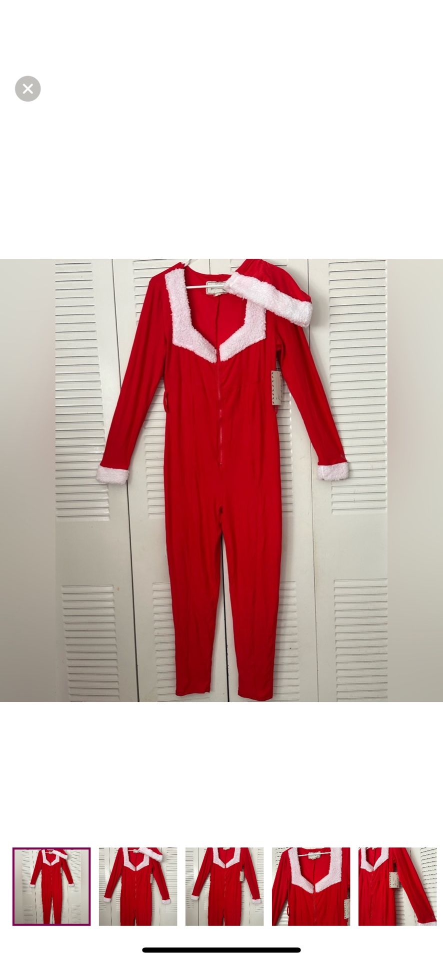 🆕Derek Heart Christmas Jumpsuit with Hat