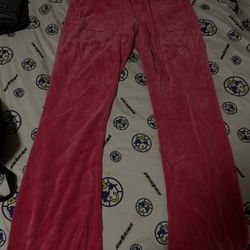 Pink Low Rise Pants
