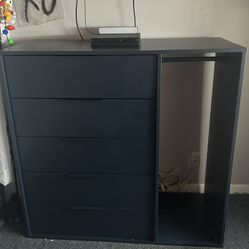 Navy Blue IKEA Dresser