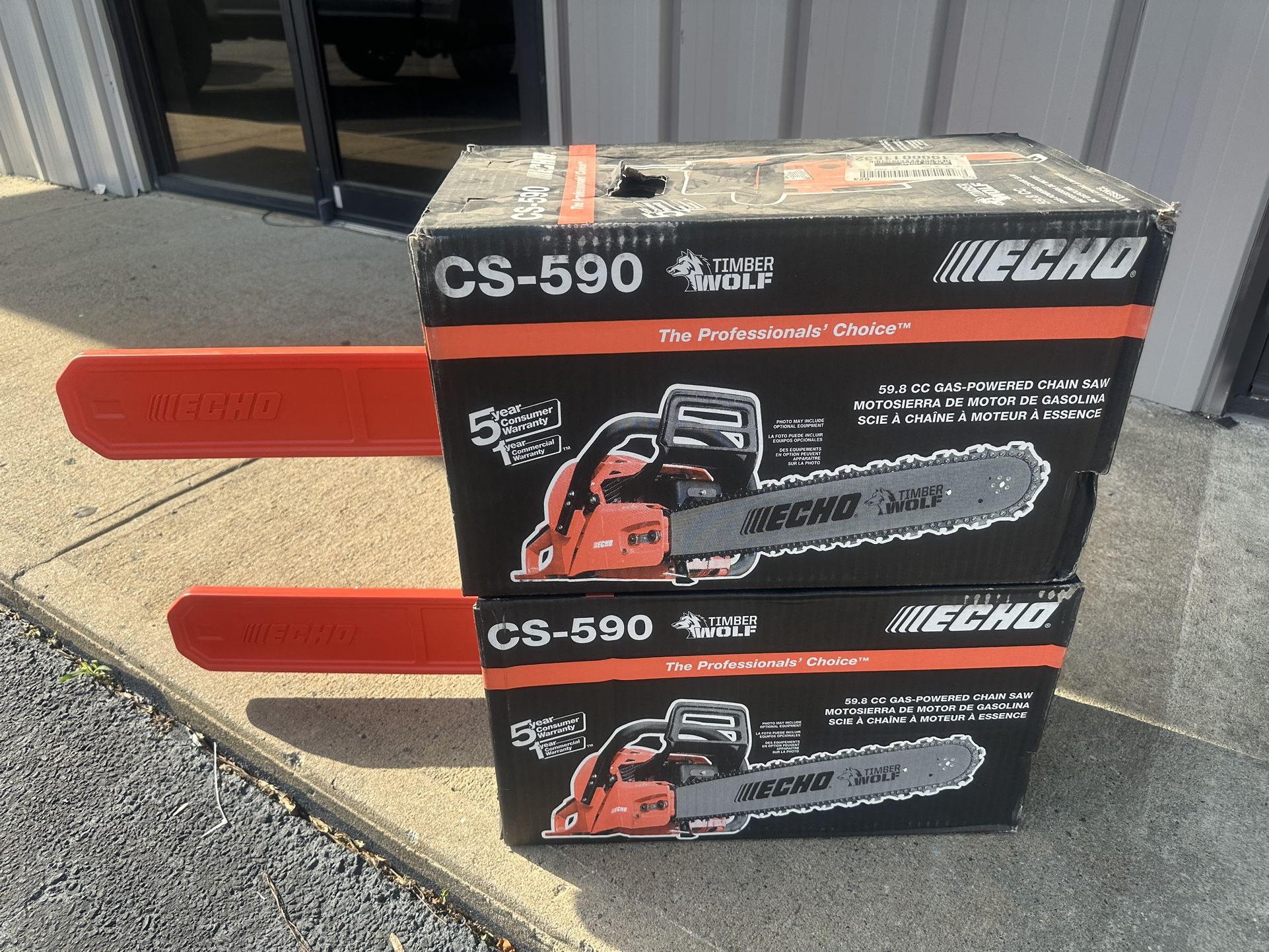 Echo chainsaw CS 590