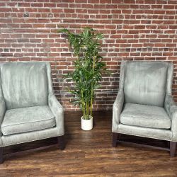 Delivery Available pottery barn matching green chair set