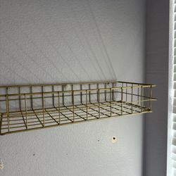 Towel Gold Shelf 