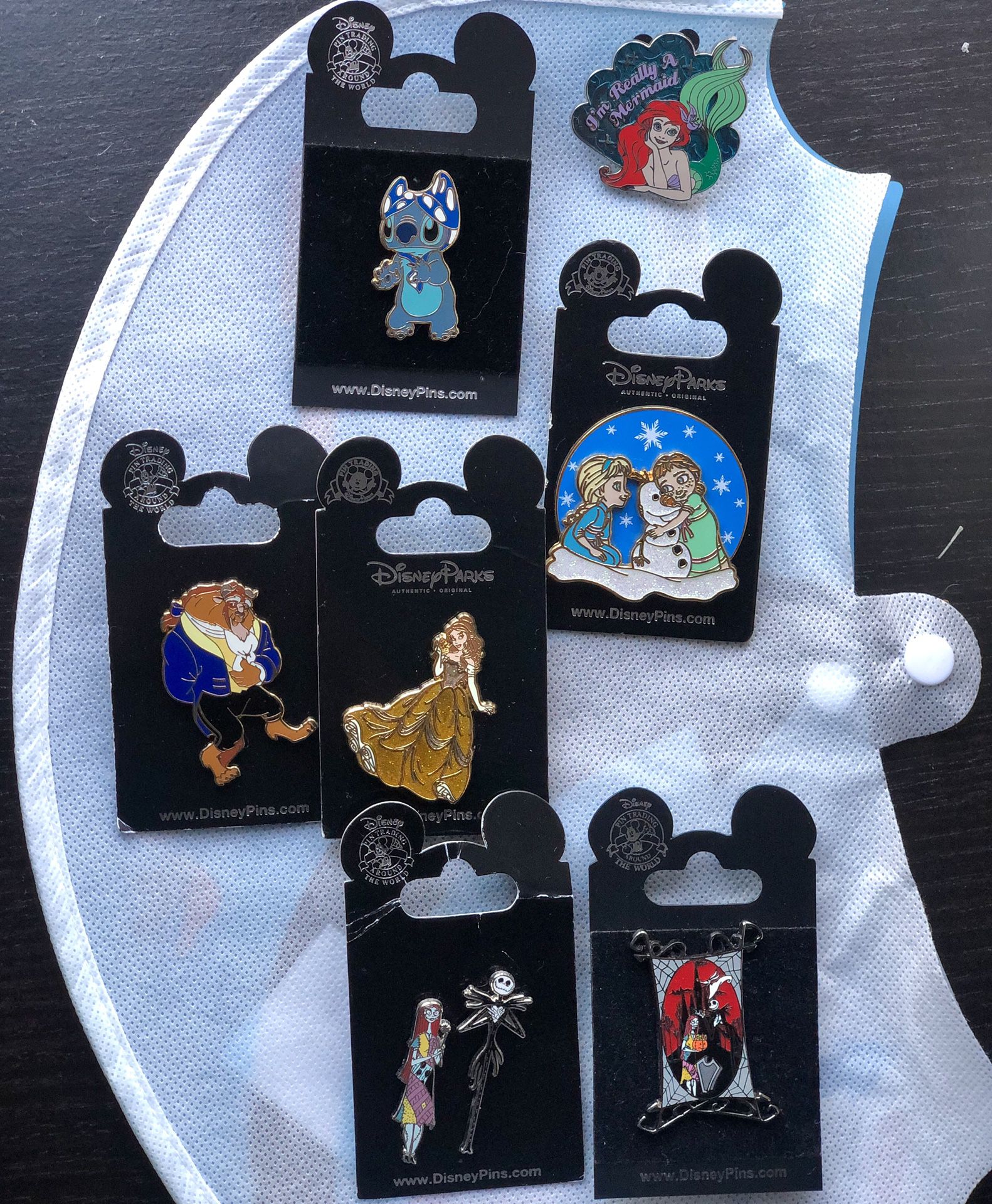 7 Disney Pins $3 Or $21 All