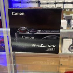 Canon Powershot G7X Mark II