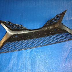 2019 To 2021 Toyota Camry SE Upper Bumper Grill With Sensor Holes Paintable OEM Part