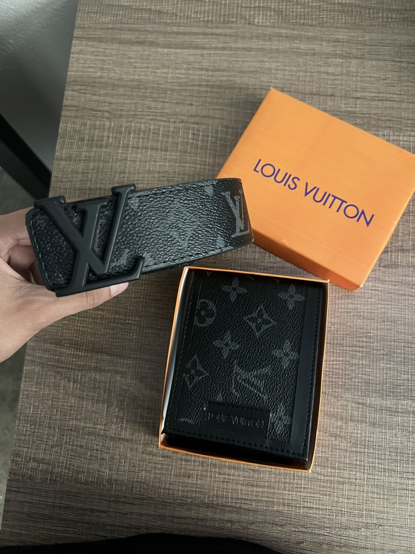 Black LV Belt
