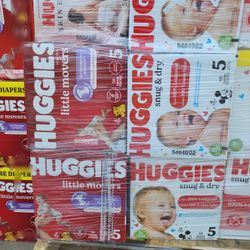 Huggies 5 $20 Each Box