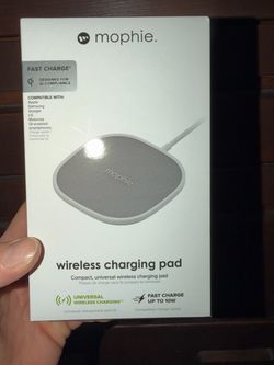 Mophie wireless charger.