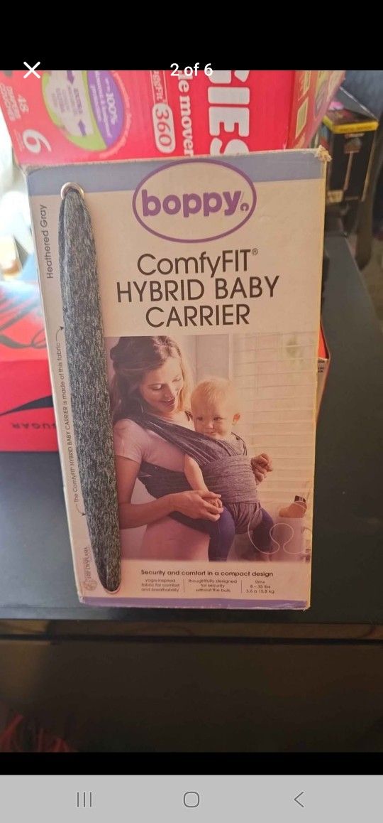 Comfy fit hybrid baby carrier