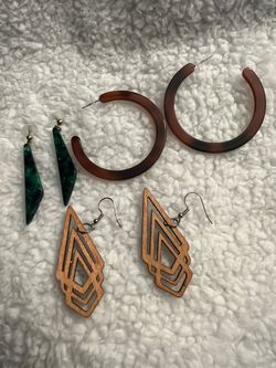 Acrylic Earrings 