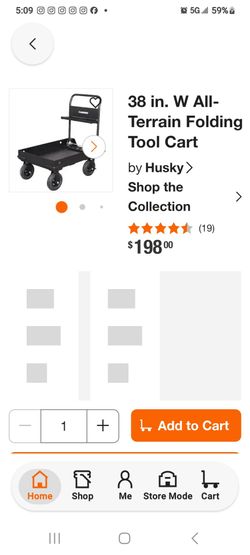 Husky utility cart