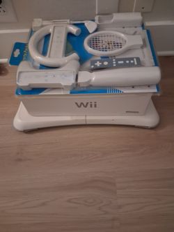 Nintendo Wii Console with Balance Board and Accessories