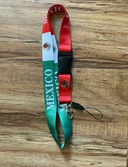Mexico soccer lanyards