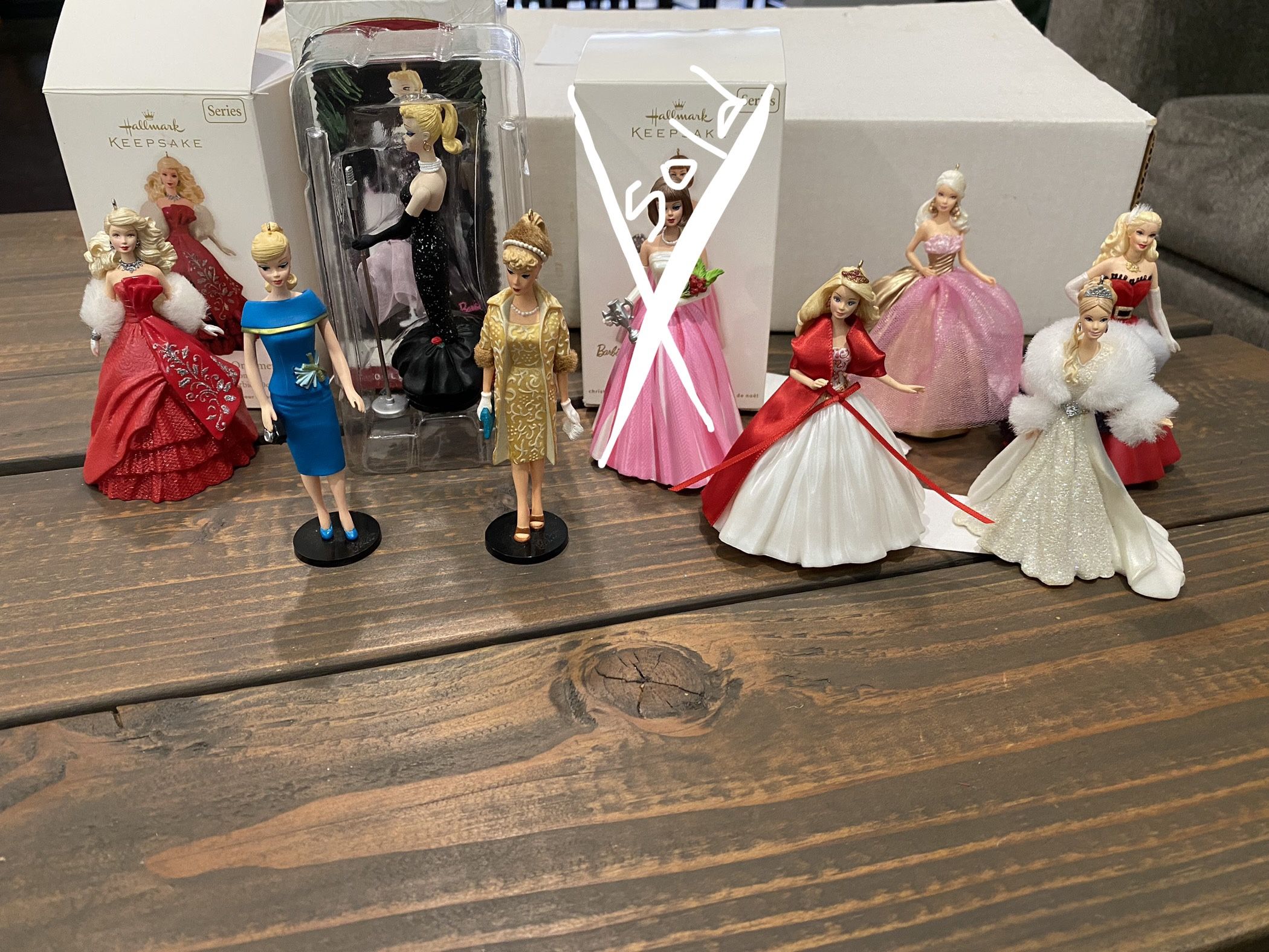 Barbie Hallmark Keepsake Ornaments Celebration Barbie Collection