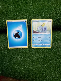 Sobble + Energy Pokémon Cards 