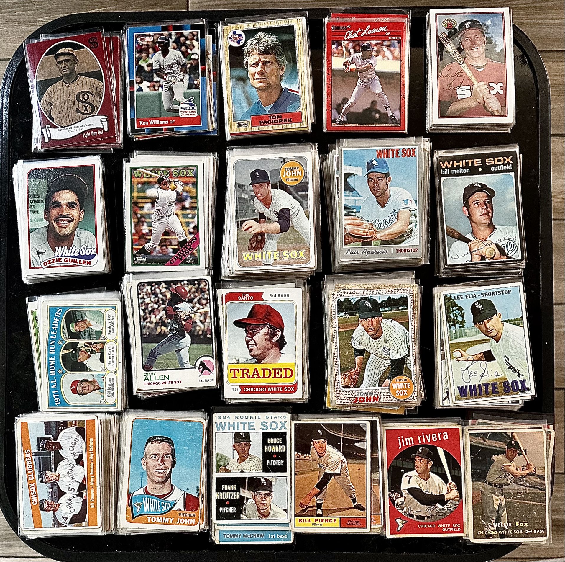 Chicago White Sox Baseball Card Collection