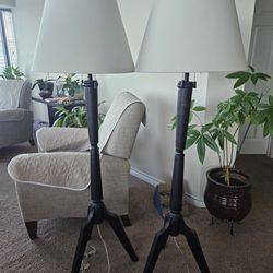 Wooden Standing Floor Lamps