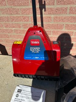 Toro Power Shovel 12 in. Single stage Electric Snow Blower