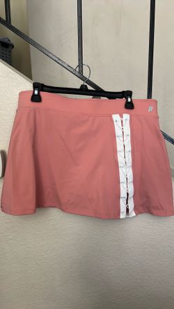 WOMENS PRINCE TENNIS SKIRT SKORT PINK SZ LARGE