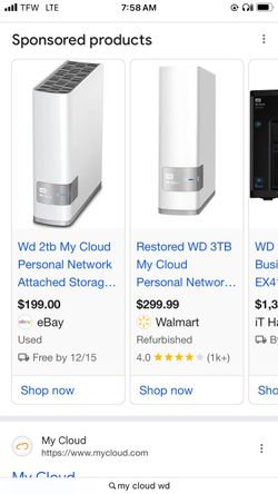 WD My Cloud Personal Network 