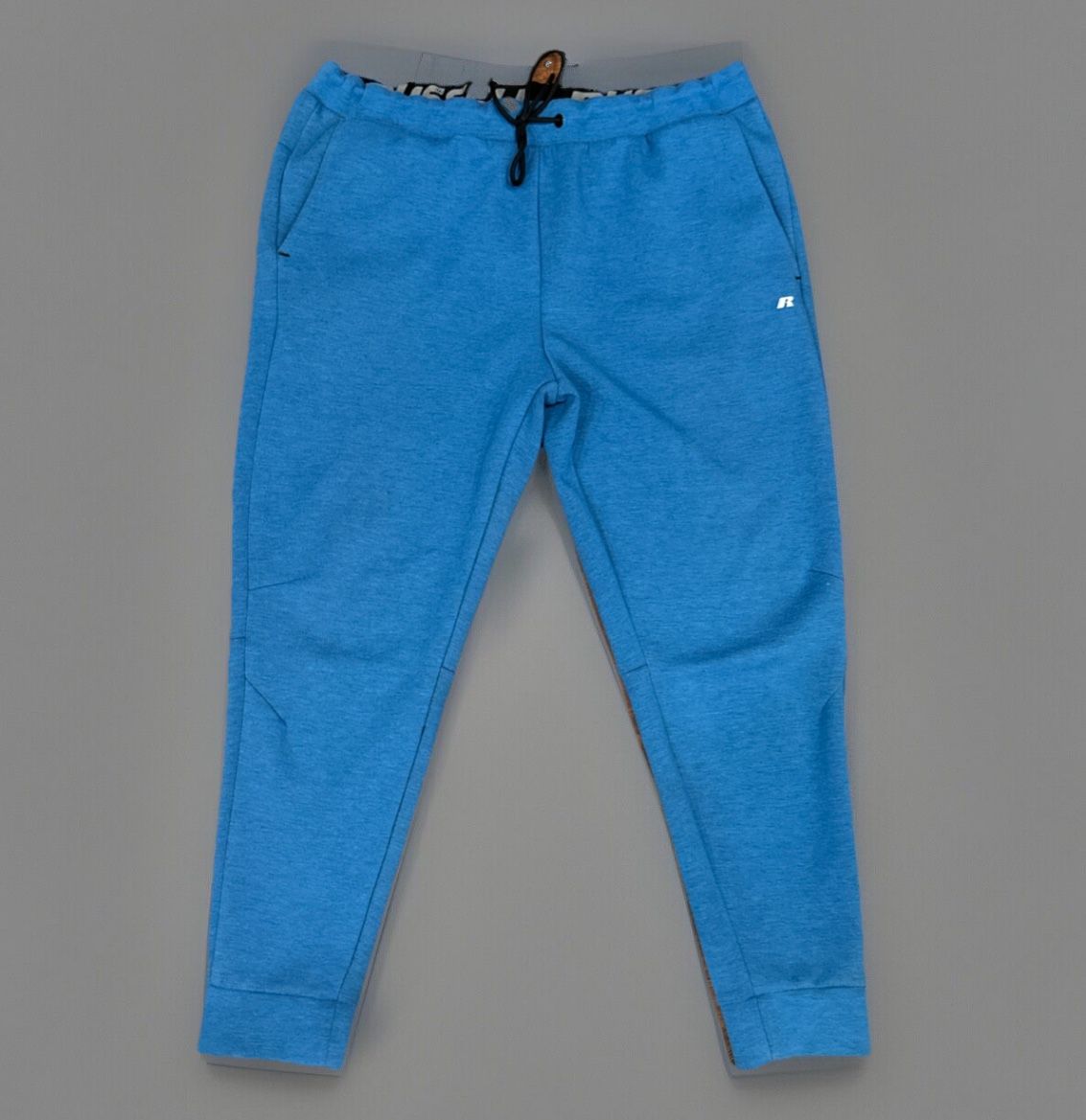 Russell Pants Mens XL Blue Fusion Knit Joggers Sweatpants Athletic Gym