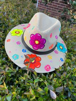 Hand painted hats