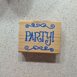 "Party" Stamp