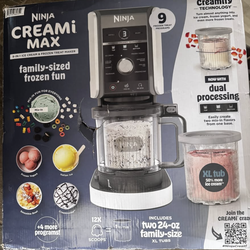 Ninja Creami Max 9 in 1  ice cream maker XL!