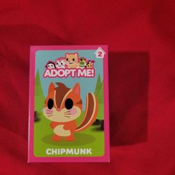 McDonald's Adopt Me #2 Chipmunk Happy Meal Toy