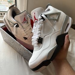 Jordan 4 White Cements