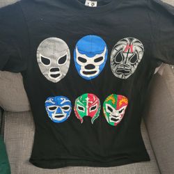 Lucha Libre Mexico T-shirt (M)
