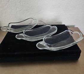 3 sundae ice cream bowls