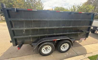 Dump trailer 6’x12’x4’