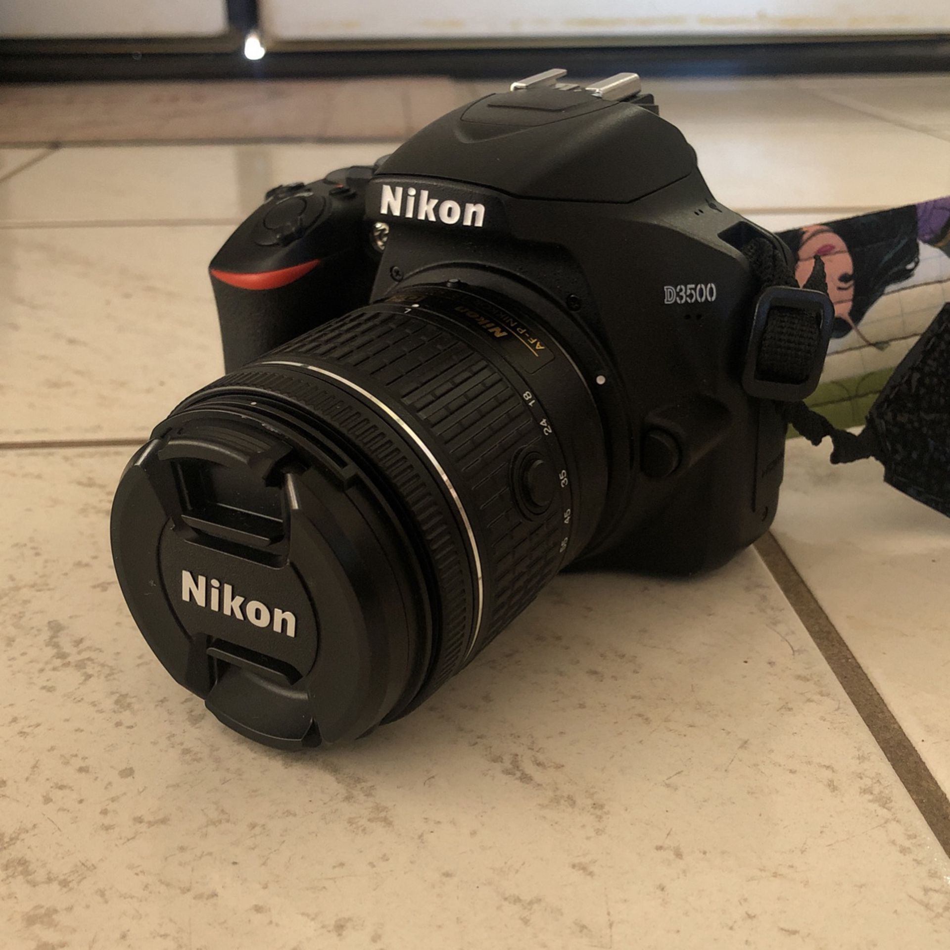 Nikon D3500 DSLR with Stock Lens