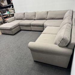 Modular 6 pc Couch by Jonathan Louis - Performace Fabric Gray - 5k Retail - 80% OFF