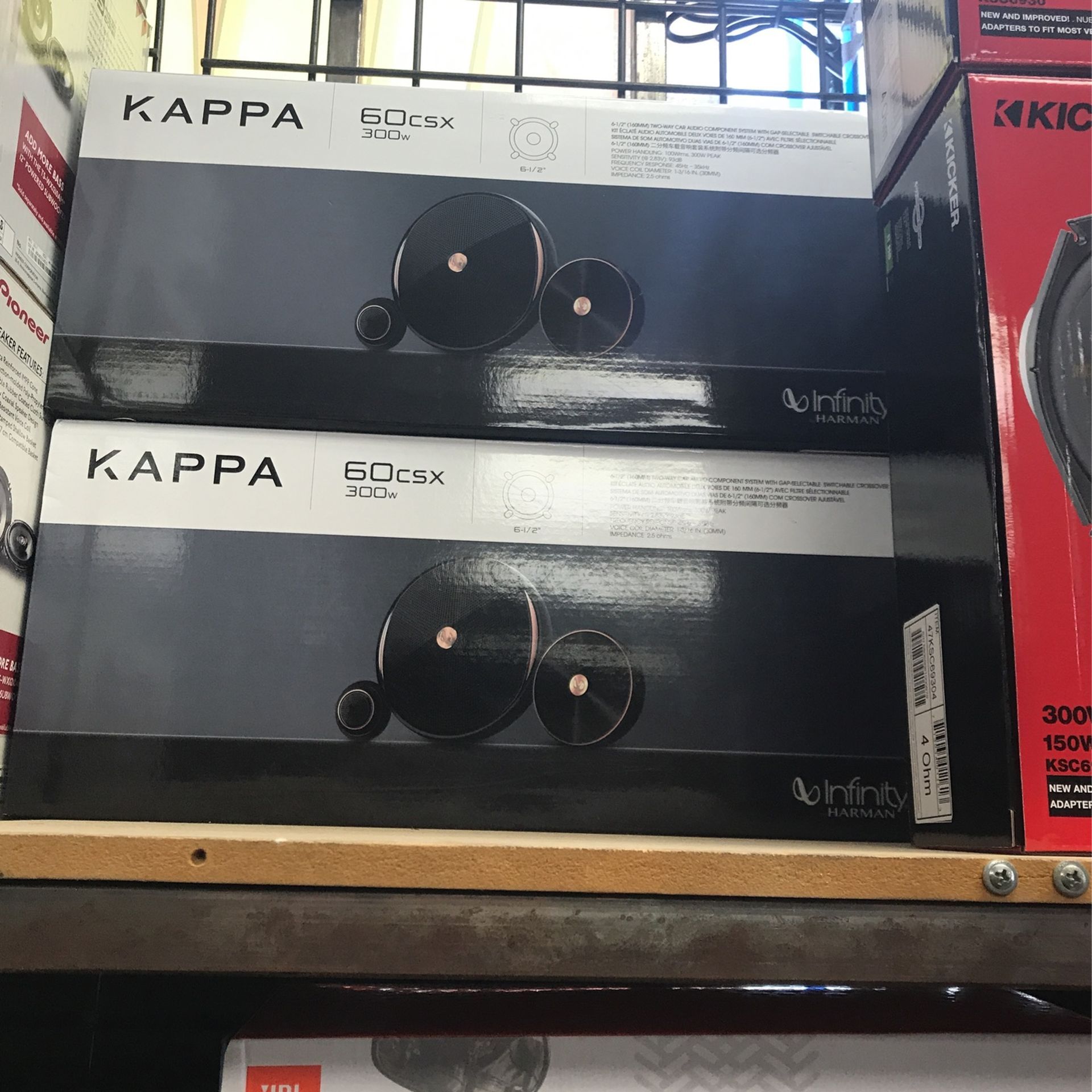 Infinity Kappa Inch Speakers Components On Sale Today For
