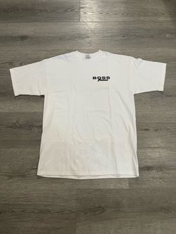 Vintage 1990s Boss Jeans White Graphic Mens Shirt