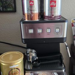 Espresso Machine With Grinder