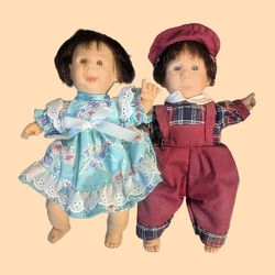 Set Of 2 Gi Go My Pals Dolls