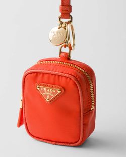 Prada Re-Nylon 1978 Orange Pouch new in box authentic