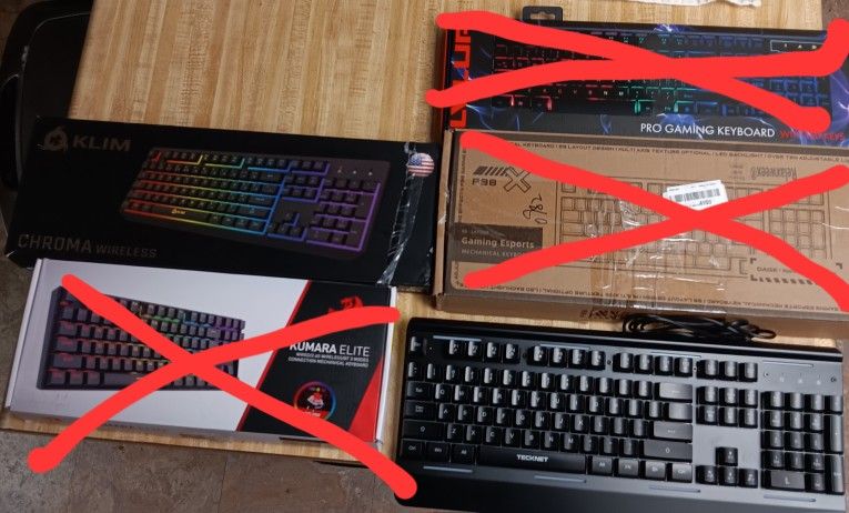 Gaming Keyboard ($20 Each)