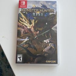 Monster Hunter Rise Switch Game